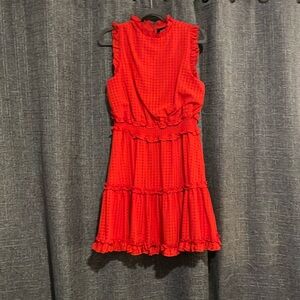 Fabrik Red Mini Dress